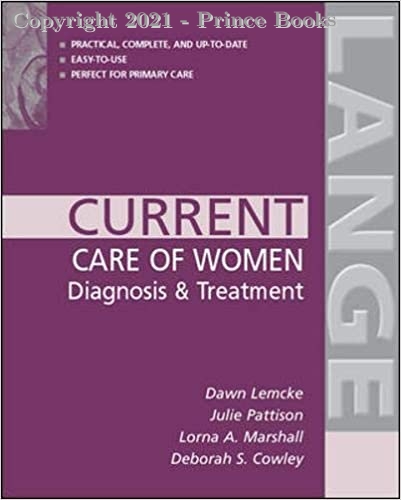 Current Care of Women Diagnosis and Treatment, 2e