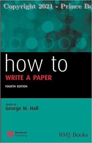 How to Write a Paper, 4e
