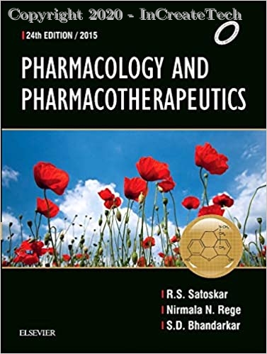 Pharmacology and Pharmacotherapeutics, 24e