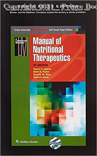 Manual of nutritional therapeutics, 6e 