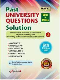 past university questions solution second year dpt, 6e