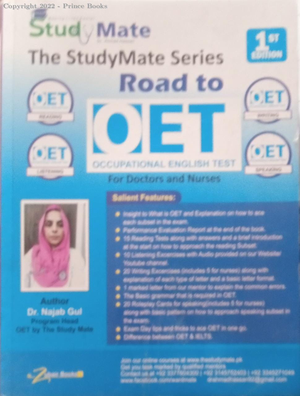 the studymate series road to oet, 1e