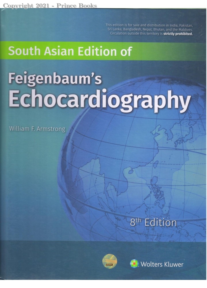 south asian edition of Feigenbaum's Echocardiography, 8e