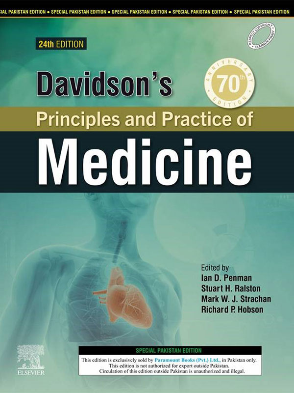 DAVIDSON'S PRINCIPLES AND PRACTICE OF MEDICINE, 24e