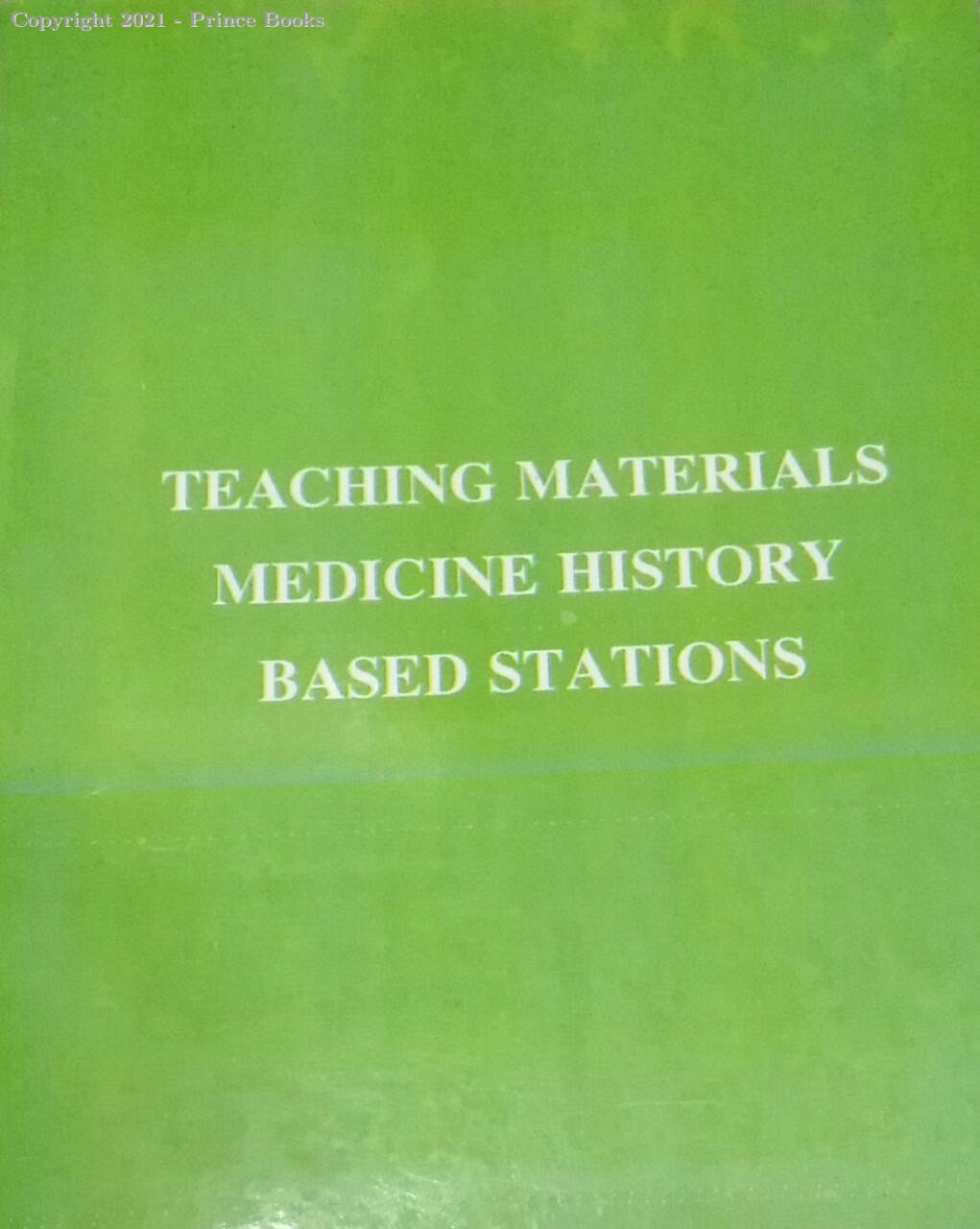 teaching materials medicine histology based stations