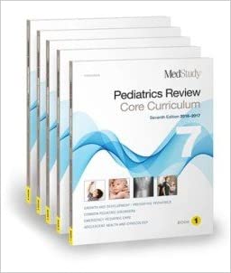  Medstudy Pediatrics Review Core Curriculum, 4 vol set