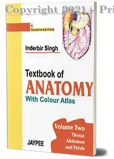Textbook of Anatomy with Colour Atlas (Volume 2), 4E