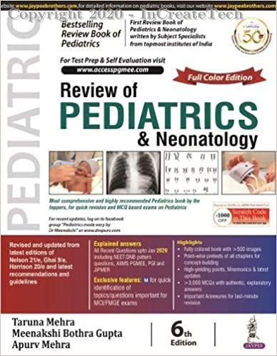 review of pediatrics & neonatology, 6e 