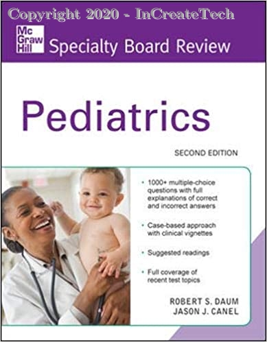 McGraw-Hill Specialty Board Review Pediatrics 2vol set, 2e
