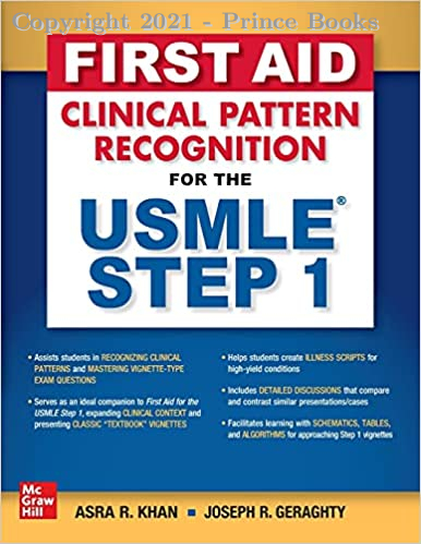 First Aid Clinical Pattern Recognition for the USMLE Step 1, 1e
