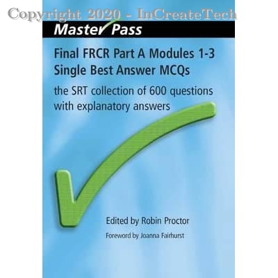 master pass final part a modules single best answer mcqs, 1e