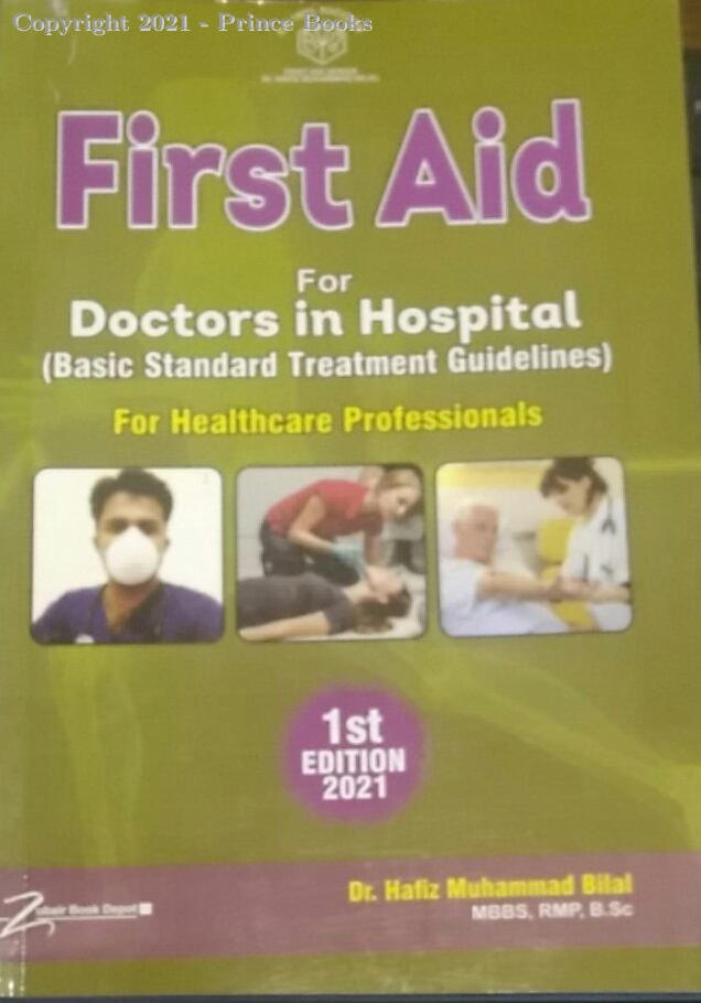 first aid for doctors in hospital, 1e