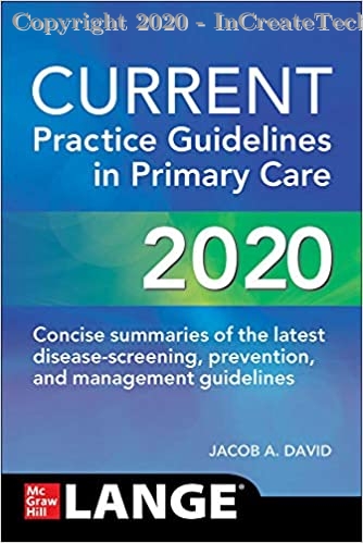 CURRENT Practice Guidelines in Primary Care 2020, 18e