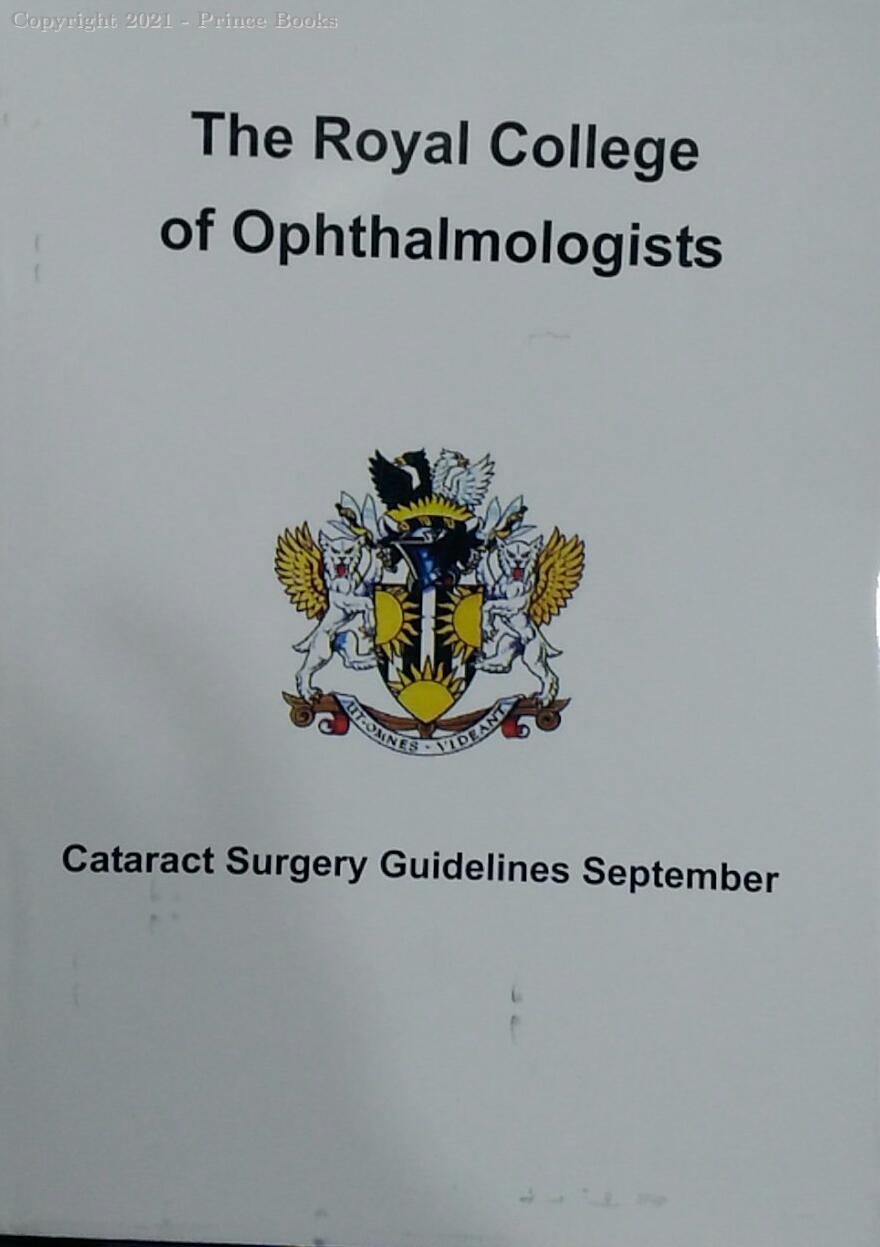 the royal college of ophthalmologists, 1e