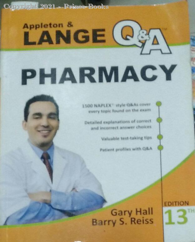 Lange Q & A Pharmacy, 13e