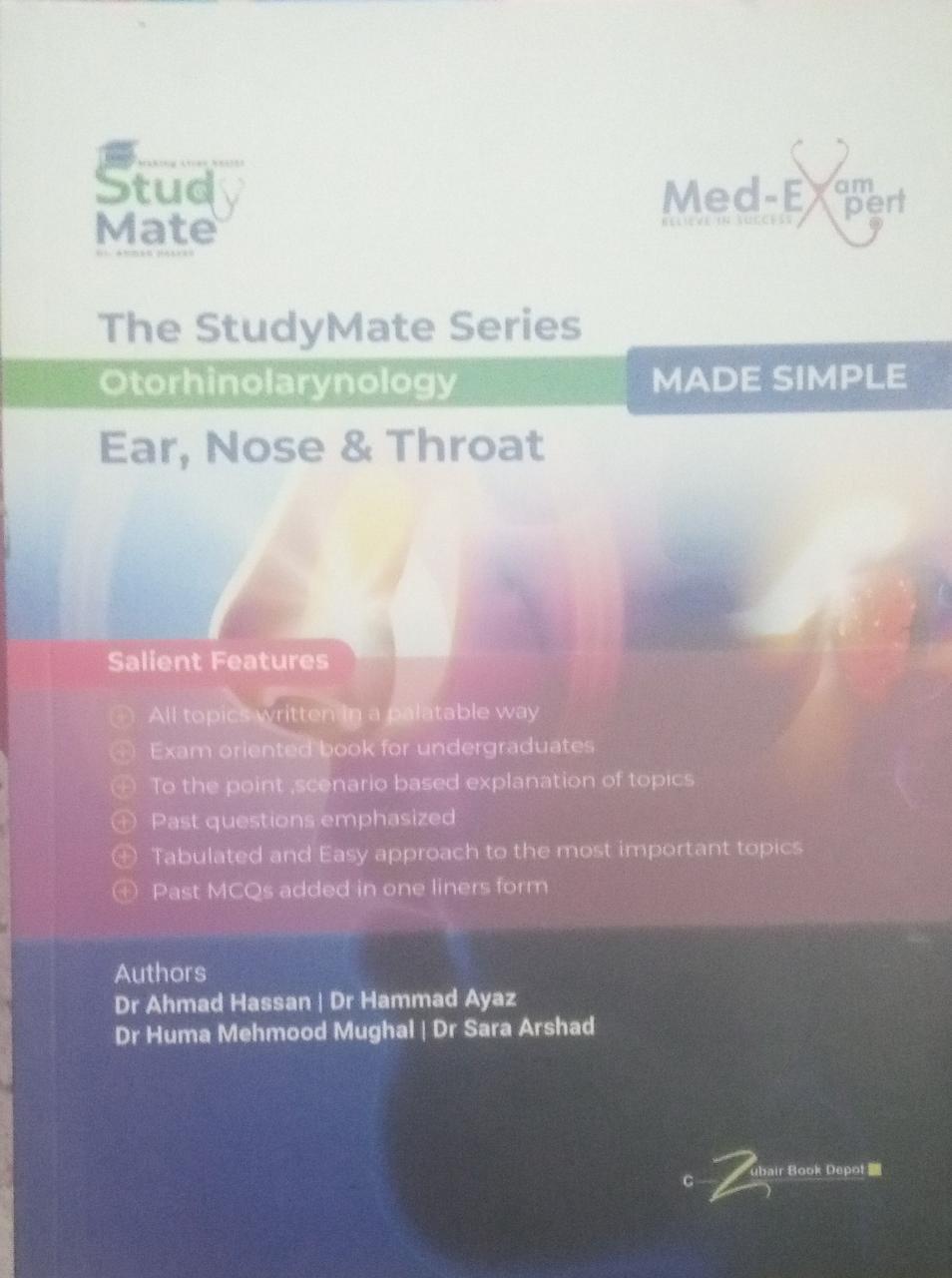 the studymate series otorhinolarynology ear, nose, throat, 1e