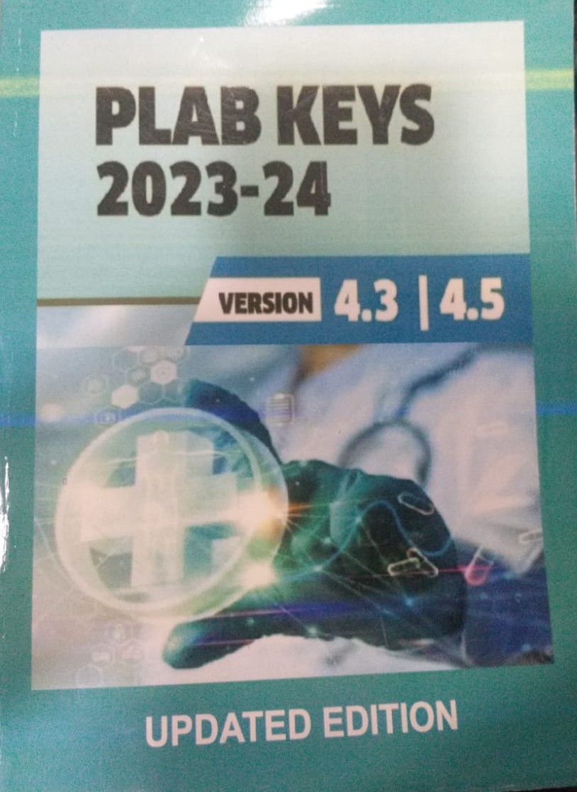 plab 1 keys 2023-24, 4vol set