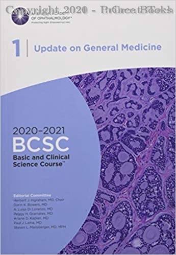 UPDATE ON GENERAL MEDICINE 2020-2021 Basic and Clinical Science Course, Section 01, 1e