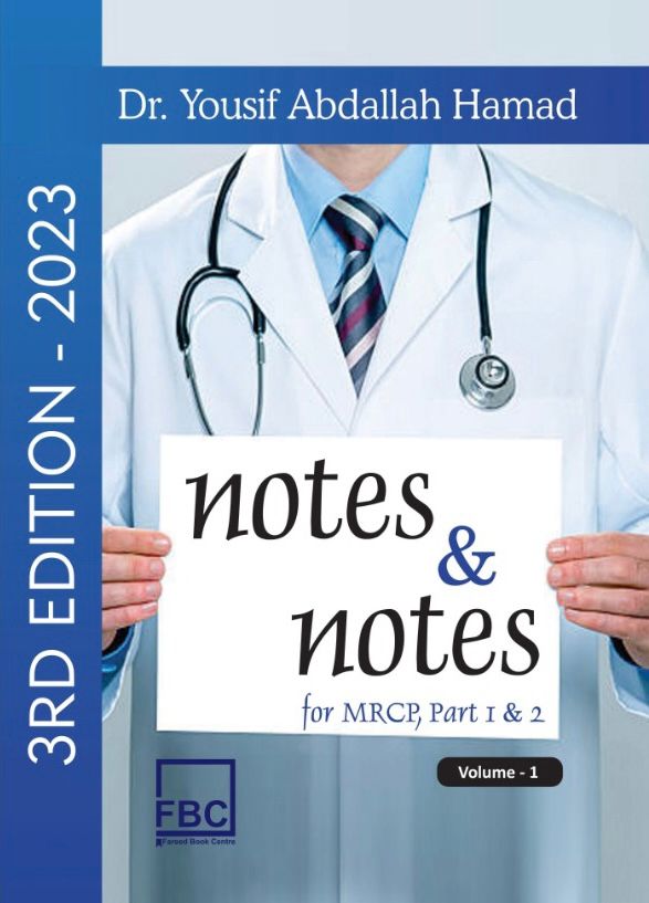 notes & notes for mrcp, part 1 & 2, 3vol set