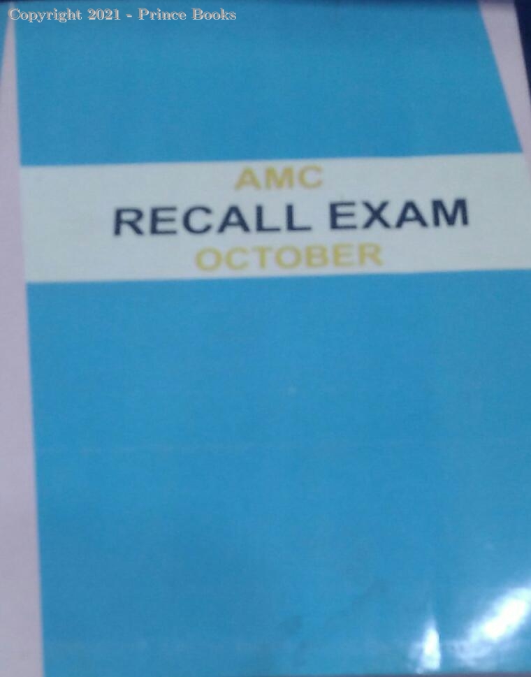 amc recall exam october