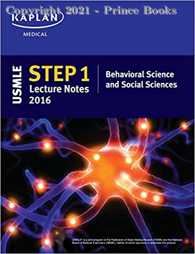 USMLE Step 1 Lecture Notes 2016 Behavioral Science and Social Sciences