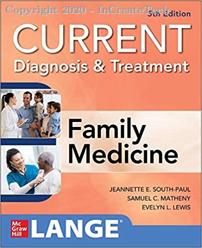 CURRENT Diagnosis & Treatment in Family Medicine ,5E