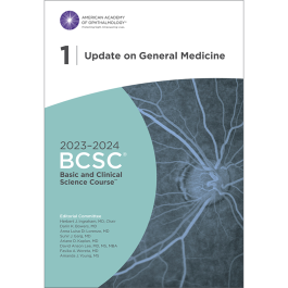 UPDATE ON GENERAL MEDICINE 2023-2024 Basic and Clinical Science Course, Section 01