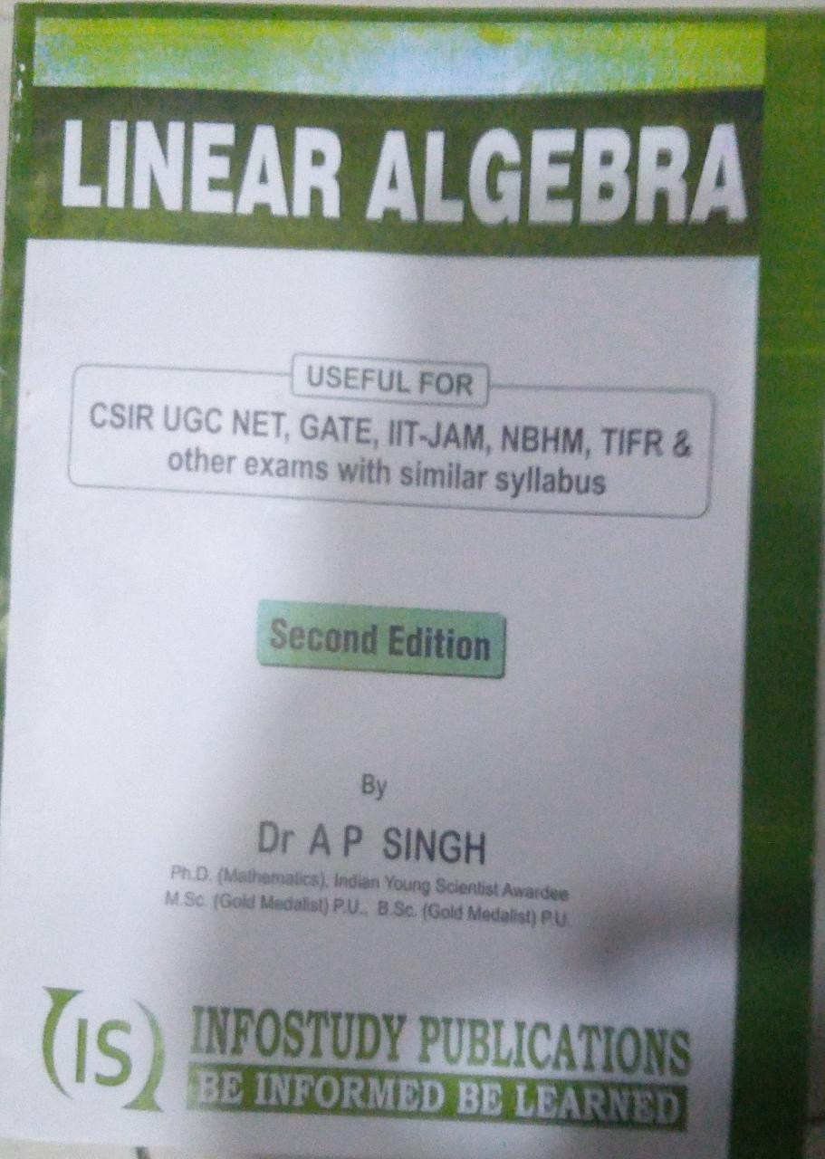 linear algebra, 2e