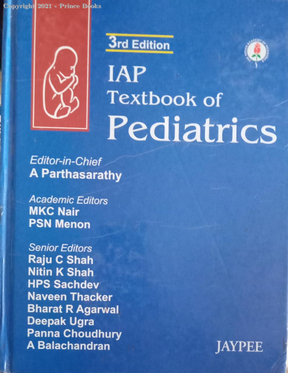 Iap textbook of pediatrics, 3e
