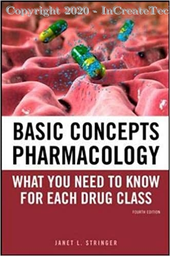 Basic Concepts in Pharmacology What You Need to Know for Each Drug Class, 4e