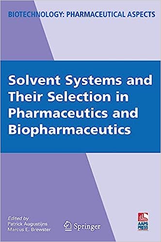 Solvent Systems and Their Selection in Pharmaceutics and Biopharmaceutics, 1e