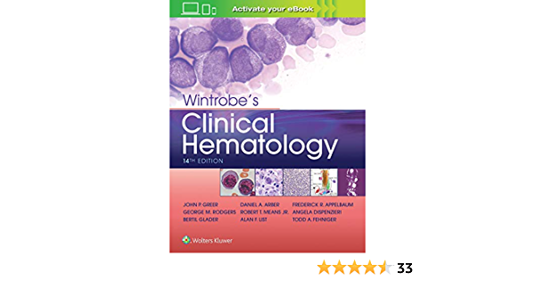Wintrobe's Clinical Hematology 3vol set, 14e