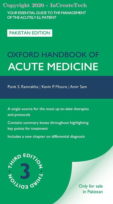 Oxford Handbook of Acute Medicine, 3e