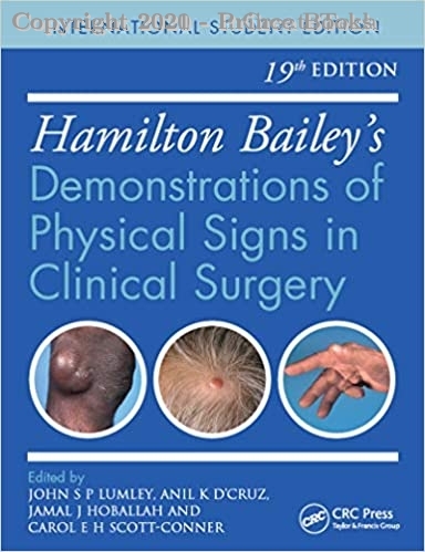 hamilton baileys demonstrations of physical signs in clinical surgery,19e