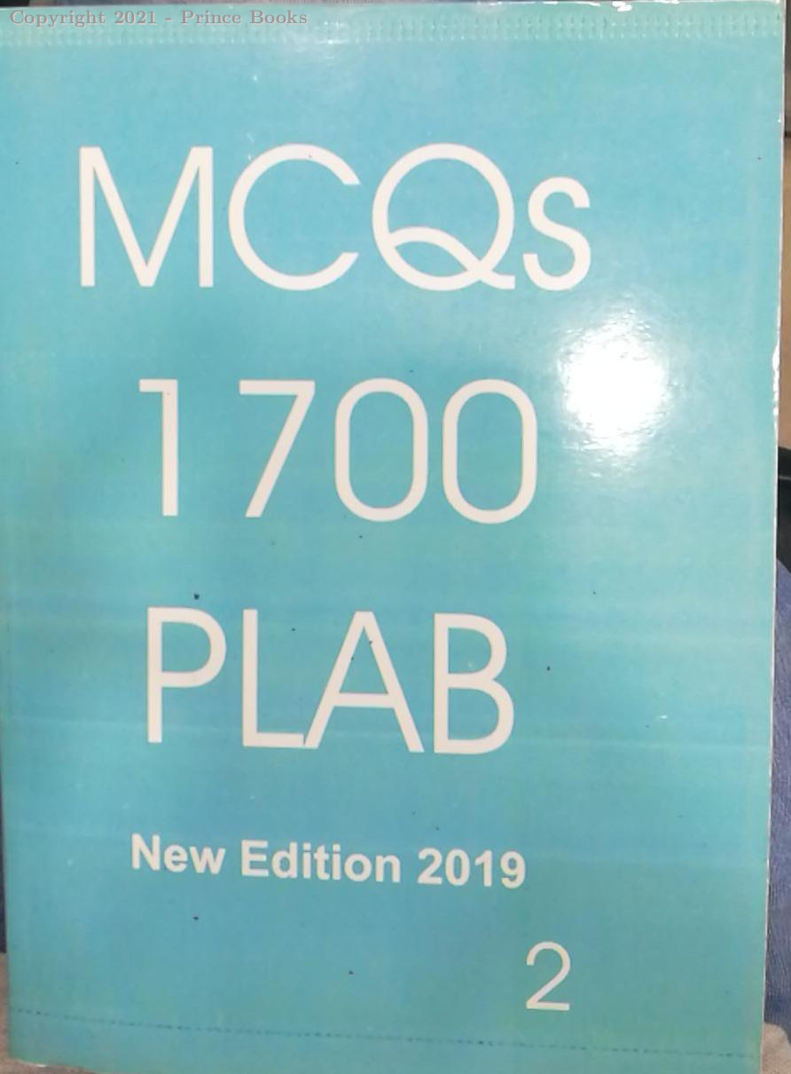 mcqs 1700 plab new edition 2019 2vol set