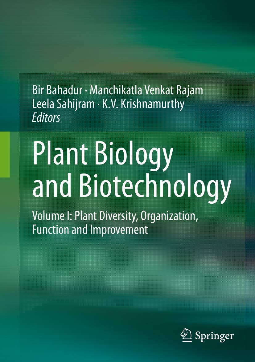 plant biology and biotechnology