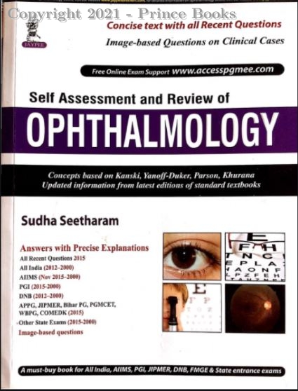 Self Assessment and Review of Ophthalmology, 1e