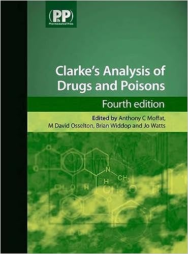 Clarke's Analysis of Drugs and Poisons 3 vol set, 4e