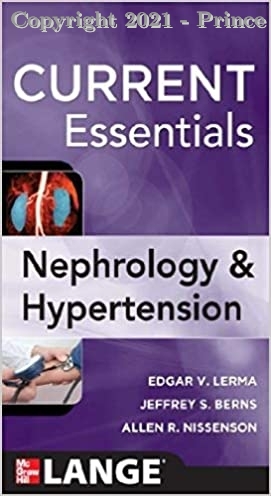 Current Essentials Of Nephrology & Hypertension, 1e