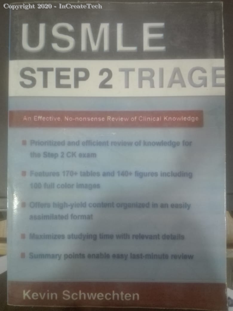usmle step 2 triage, 1e