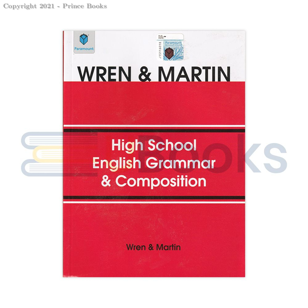 WREN & MARtIN HIGH SCHOOL ENGLISH GRAMER & COMPOSITION