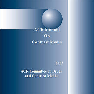 Manual on Contrast Media 1st E