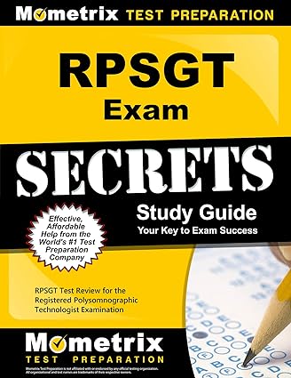RPSGT Exam Secrets Study Guide