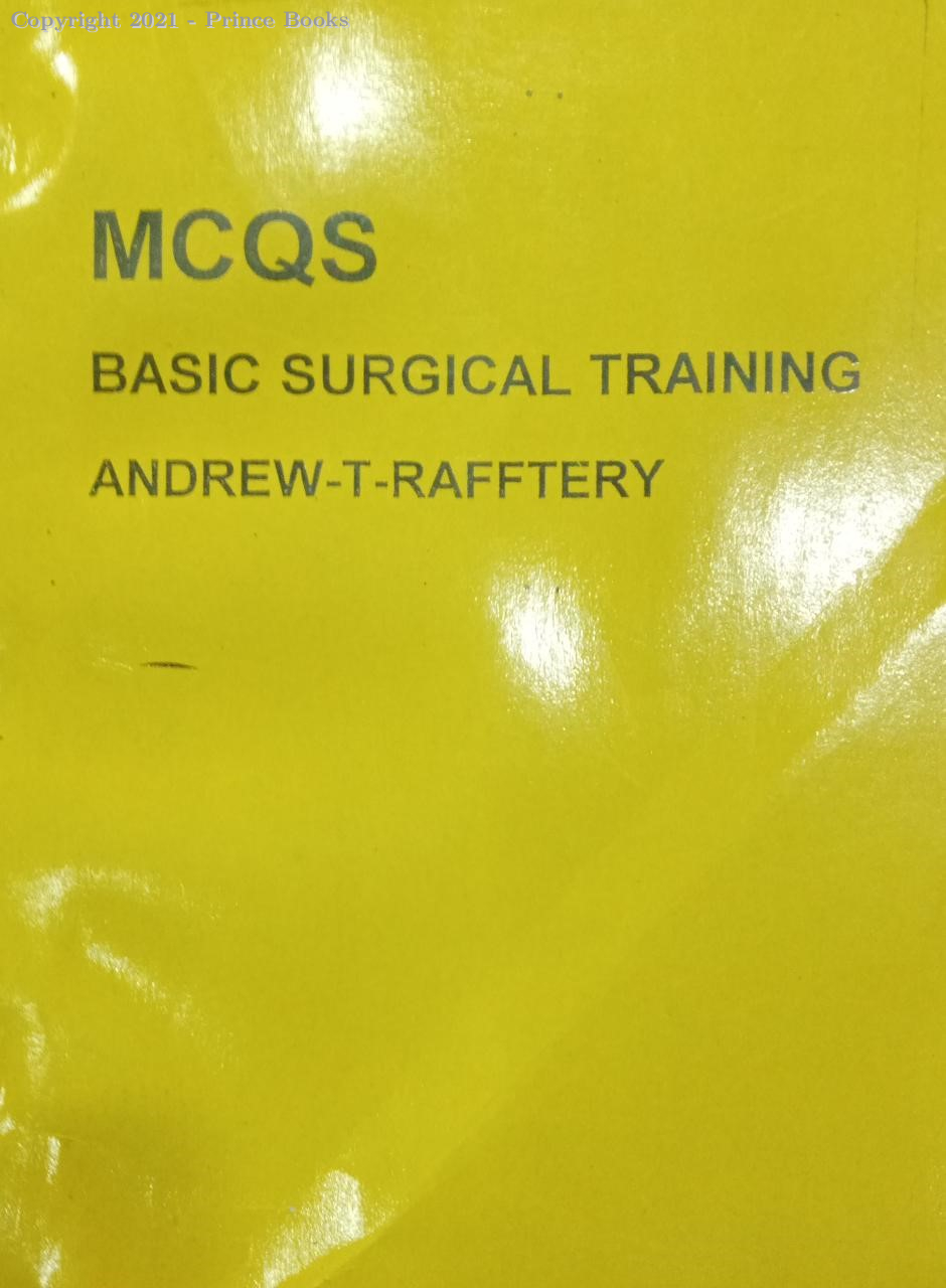 mcqs basic surgical training