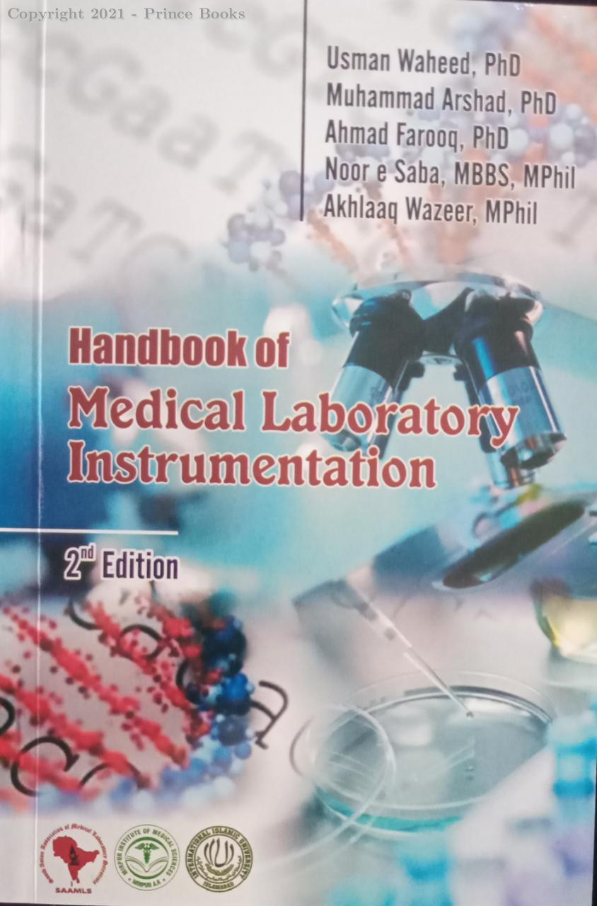 handbook of medical laboratory instrumentation, 2e