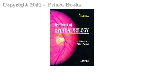 TEXTBOOK OF OPHTHALMOLOGY, 4E 