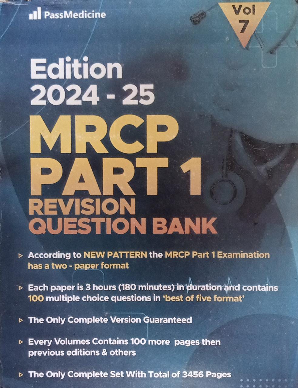pass medicine mrcp part 1 REVISION QUESTION BANK, VOL 8