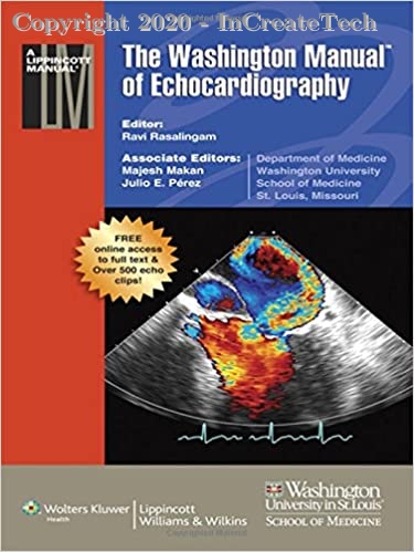 The Washington Manual of Echocardiography, 1e