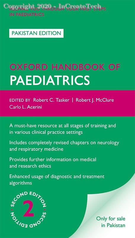 Oxford Handbook of paediatrics, 2e