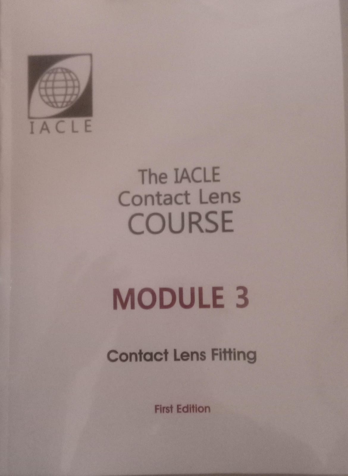 the iacle contact lens course module 3